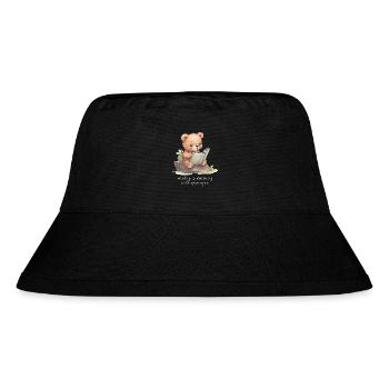 Dream with open eyes - Stanley/Stella Recycled Bucket Hat - black - Front
