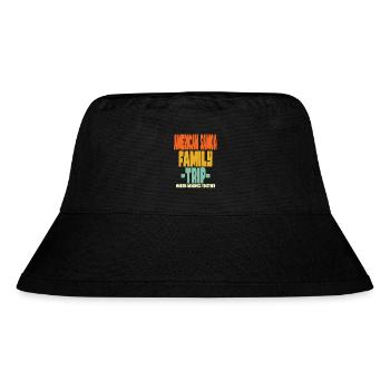 American Samoa Family Trip Vacations - Stanley/Stella Recycled Bucket Hat - black - Front