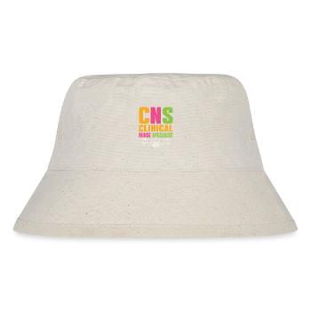 Klinische Krankenschwester - Stanley/Stella recycelter Bucket Hat - Naturweiß - Vorne