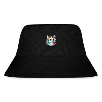 Chihuahua | Colourful Rainbow LGBTQ Unicorn - Stanley/Stella Recycled Bucket Hat - black - Front