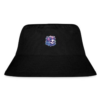 Totenkopf - Stanley/Stella recycelter Bucket Hat - Schwarz - Vorne