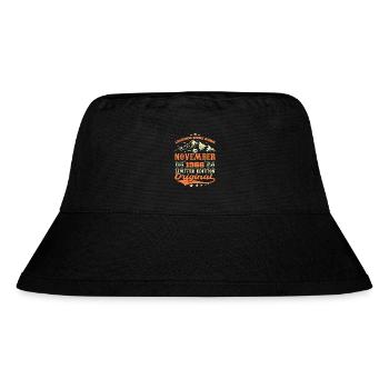 Legendär seit November 1966 - limitierte Auflage - Stanley/Stella recycelter Bucket Hat - Schwarz - Vorne