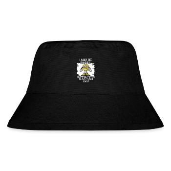 Ich kann deinen Schuss blockieren Beachvolleyball - Stanley/Stella recycelter Bucket Hat - Schwarz - Vorne