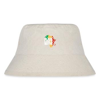 Black History Month Black History - Stanley/Stella Recycled Bucket Hat - natural - Front