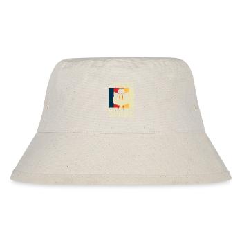 Bowling - Stanley/Stella recycelter Bucket Hat - Naturweiß - Vorne