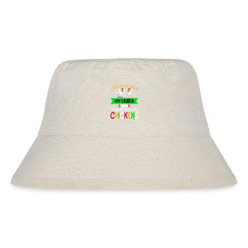 Gardening Chickens Farmer Chickens Lovers Garden - Stanley/Stella Recycled Bucket Hat - natural - Front