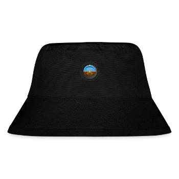 Ihre Fluglage bestimmt Ihre Höhe - Luftfahrt - Stanley/Stella recycelter Bucket Hat - Schwarz - Vorne