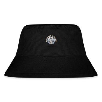 Ready For Blast Off Cosmonaut Spaceship - Stanley/Stella Recycled Bucket Hat - black - Front