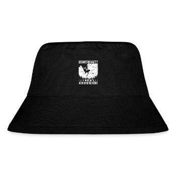 Kletterer Spruch Bouldern Boulderhalle Boulderer - Stanley/Stella recycelter Bucket Hat - Schwarz - Vorne