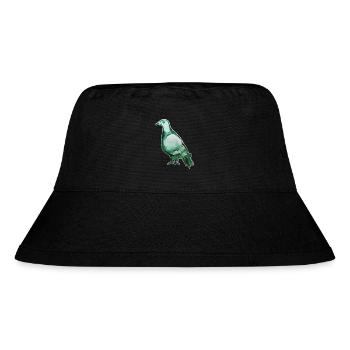 stadttaube - Stanley/Stella recycelter Bucket Hat - Schwarz - Vorne