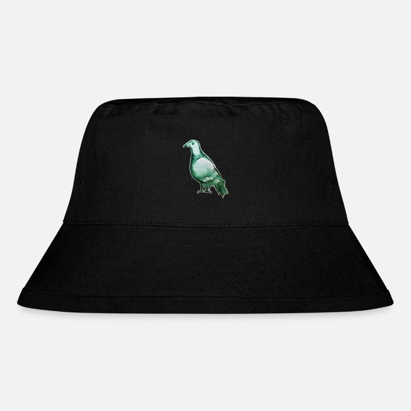 stadttaube - Stanley/Stella recycelter Bucket Hat - Schwarz