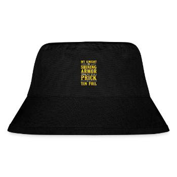 Happy Divorce Party My Knight In - Stanley/Stella recycelter Bucket Hat - Schwarz - Vorne