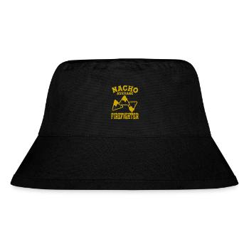lustiger Feuerwehrmann Nacho durchschnittliche Brandbekämpfung - Stanley/Stella recycelter Bucket Hat - Schwarz - Vorne