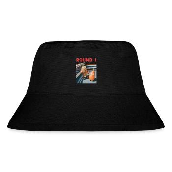 🥔🥕 Duel of vegetable heroes! 💥 - Stanley/Stella Recycled Bucket Hat - black - Front