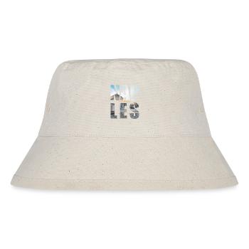 Neapel Italien Souvenir - Stanley/Stella recycelter Bucket Hat - Naturweiß - Vorne