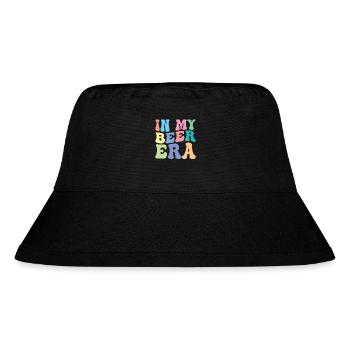 Beer Retro Groovy Women Beer - Stanley/Stella Recycled Bucket Hat - black - Front