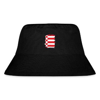 Bremen Flagge Bremer Fahne - Stanley/Stella recycelter Bucket Hat - Schwarz - Vorne