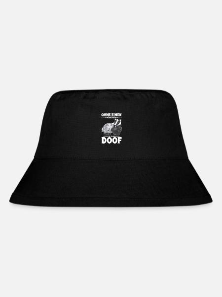 Dachsbesitzer Honigdachs Dachs Dachsliebhaber - Stanley/Stella recycelter Bucket Hat - Schwarz