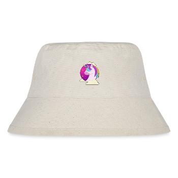 Unicorn Clouds - Stanley/Stella Recycled Bucket Hat - natural - Front