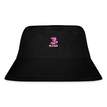 Hallo 3. Klasse Dritte Lehrer Student Tie Dye - Stanley/Stella recycelter Bucket Hat - Schwarz - Vorne