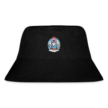 Süßer Pinguin - Stanley/Stella recycelter Bucket Hat - Schwarz - Vorne