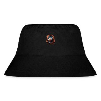 Gitarren E-Gitarren-Saiten E-Gitarre Musiker - Stanley/Stella recycelter Bucket Hat - Schwarz - Vorne