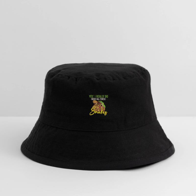 Lustige Python Schlange / Boa-Constrictor Stanley/Stella recycelter Bucket Hat