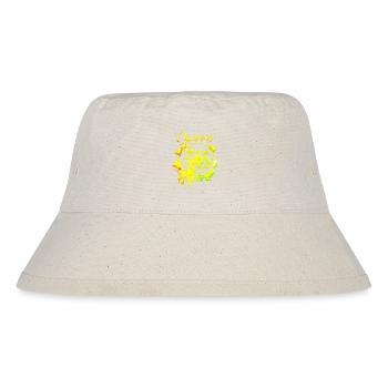 Echte Königinnen werden im Juni geboren - Stanley/Stella recycelter Bucket Hat - Naturweiß - Vorne