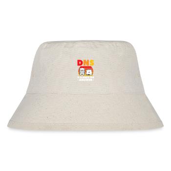 Netzwerkadministrator Systemadministrator Netzwerk - Stanley/Stella recycelter Bucket Hat - Naturweiß - Vorne