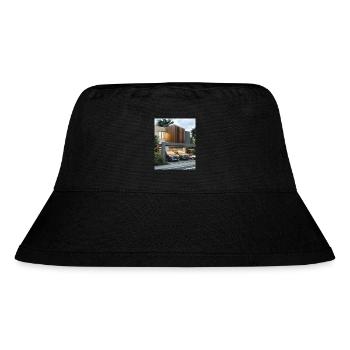House - Stanley/Stella Recycled Bucket Hat - black - Front