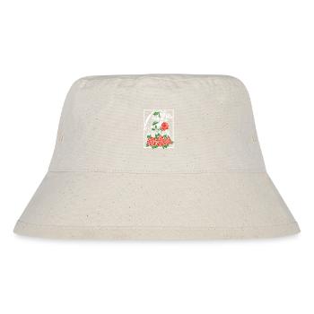 Reaper with roses | skull flowers - Stanley/Stella Recycled Bucket Hat - natural - Front