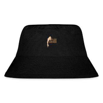 Flex-Treiber für Lieferfahrer Cooles Kurier-Wortspiel - Stanley/Stella recycelter Bucket Hat - Schwarz - Vorne