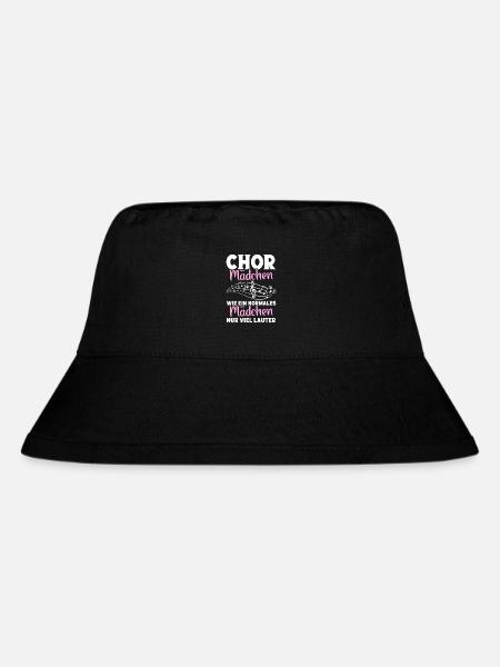 Chorleiter Chorsänger Tenor Singen Musiker Chor - Stanley/Stella recycelter Bucket Hat - Schwarz