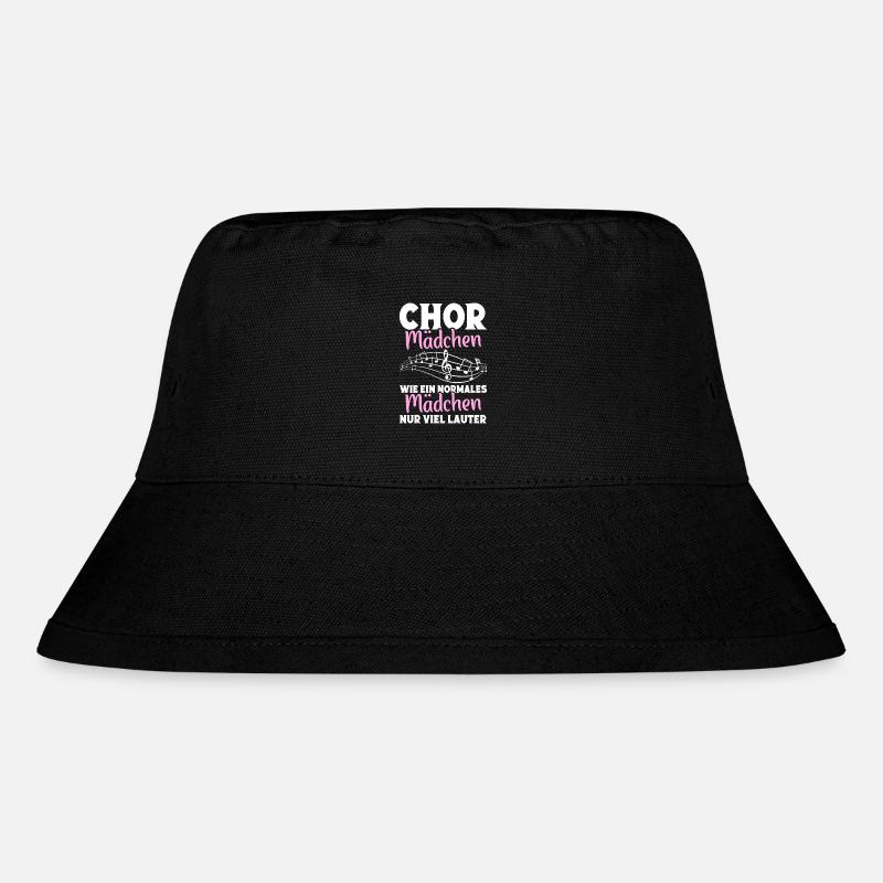 Chorleiter Chorsänger Tenor Singen Musiker Chor - Stanley/Stella recycelter Bucket Hat - Schwarz