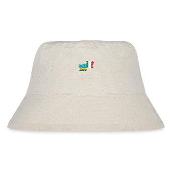 Ruanda Italien Flagge Italiener Ruandese - Stanley/Stella recycelter Bucket Hat - Naturweiß - Vorne