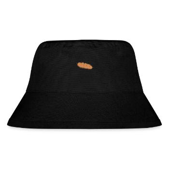 Brot ist leckere Backware - Stanley/Stella recycelter Bucket Hat - Schwarz - Vorne