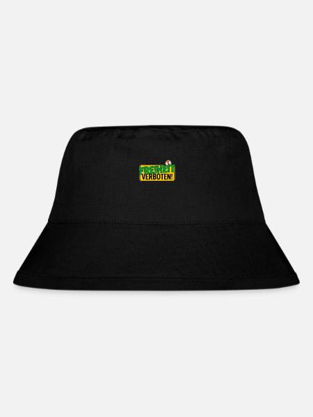 Schild: Freiheit Verboten - Stanley/Stella recycelter Bucket Hat - Schwarz