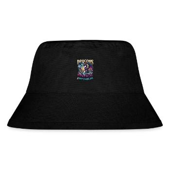 Dragon Lovers Fantasy World Dragons - Stanley/Stella Recycled Bucket Hat - black - Front
