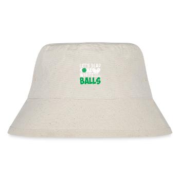 Let's clap some white balls - Stanley/Stella Recycled Bucket Hat - natural - Front