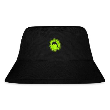 Dolphin - Stanley/Stella Recycled Bucket Hat - black - Front