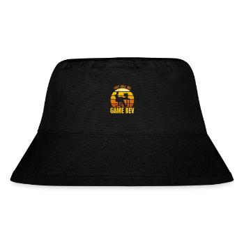 Video Games Developer - Stanley/Stella Recycled Bucket Hat - black - Front