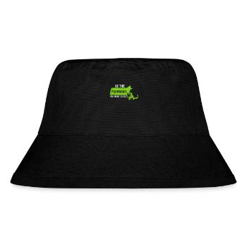 Pukwudgie Kryptide Folklore Mythen - Stanley/Stella recycelter Bucket Hat - Schwarz - Vorne