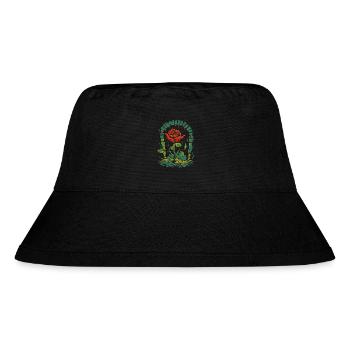 A Dungeon Roses Flower - Stanley/Stella Recycled Bucket Hat - black - Front