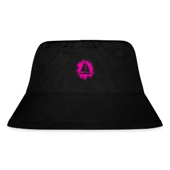 Sailing Yacht Sailboat Sailing Ship - Stanley/Stella Recycled Bucket Hat - black - Front