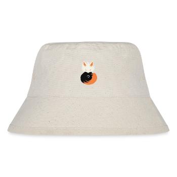 Kitsune Japanese Little Fox Humor - Stanley/Stella Recycled Bucket Hat - natural - Front