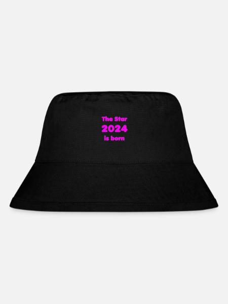 Naissance 2024 - Cadeau - L’étoile 2024 est née - Bob recyclé Stanley/Stella - noir