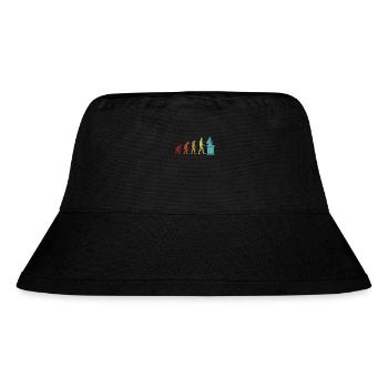 Lawyer Evolution Legal Counsel Attorney General - Stanley/Stella Recycled Bucket Hat - black - Front