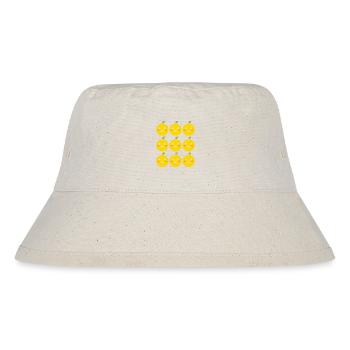 Lemons - Stanley/Stella Recycled Bucket Hat - natural - Front