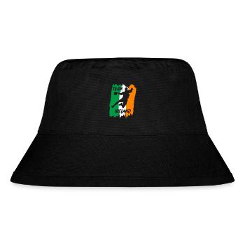 Handball Team Ireland - Stanley/Stella Recycled Bucket Hat - black - Front