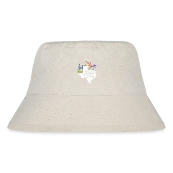 Wildflower Fields Wildflowers Bluebonnet - Stanley/Stella Recycled Bucket Hat - natural - Front